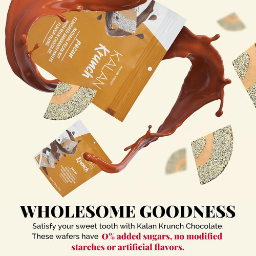 Kalan Krunch Obleas De Amaranto Con Sabor Natural De Nuez, P