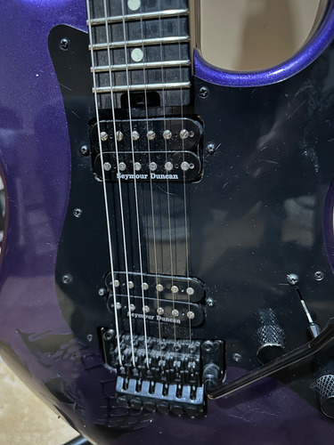 Charvel Pro Mod So-cal Hh Fr Ébano Diestro Deep Purple Metallic Ébano (Usado)