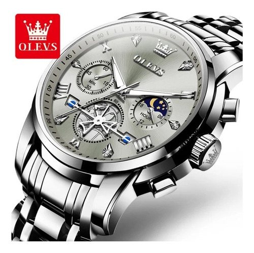 Relojes De Cuarzo Con Diamantes De Lujo Olevs Luminous