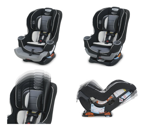 Butaca Graco Extend2fit  Silla Auto 0 A 30kg Latch/ Isofix 