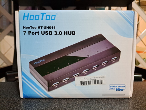 Adaptador Multipuertos Hub Usb 3.0 Pc Mac Como Nuevo. 