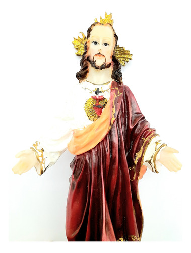 Imagen Sagrado Corazón De Jesús 26cm - Santería San Juan Bordó