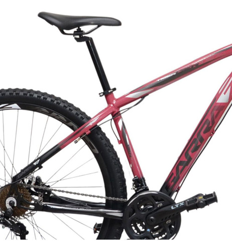 Bicicleta Aro 29 Garra7 Tiger Hidráulica Ii Cor Marsala/preto