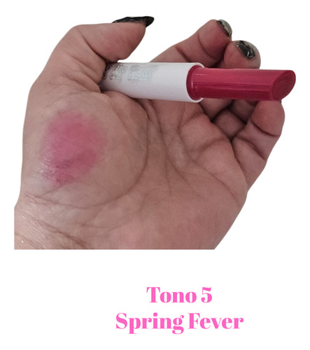 Labial Jelly Lip Click Hidratante Larga Duración Tendencia 4.-hot Stuff