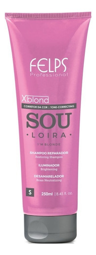 Felps Profissional Xblond Sou Loira Shampoo Reparador 250ml