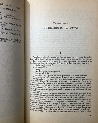 El Doctor Jivago, Boris L. Pasternak (Reacondicionado)