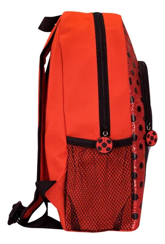 Mochila Miraculous Ladybug Para Niños, Color Rojo, Mercancía