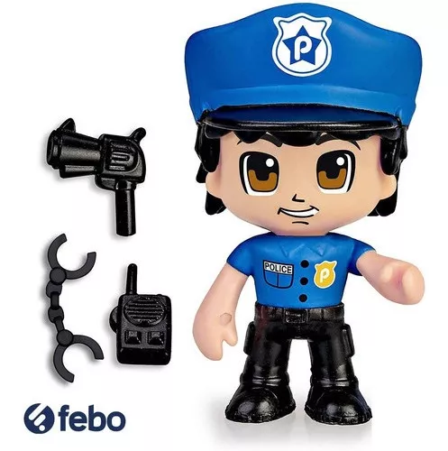 SET POLICIA CON FIGURA Y ACCESORIOS