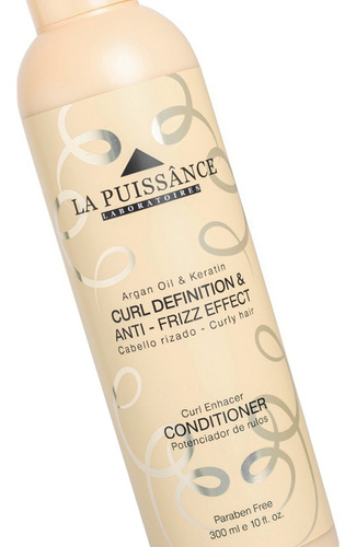 La Puissance Acondicionador Potenciador Rulos Pelo 300ml 3c