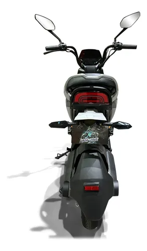 Bicicleta Moto Eléctrica Roadmaster Águila 50kmh 1200watts Color Blanco Naranja Cafe