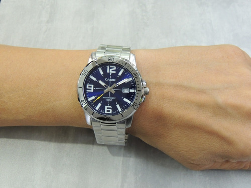 Relógio Casio Masculino Mtp-vd01d-2bvudf - Nf - Envios Full
