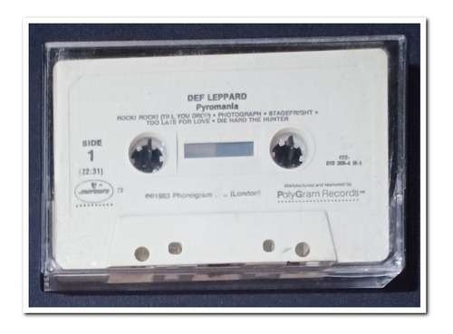 Def Leppard Cassette