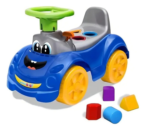 Triciclo Infantil Cardoso Totokinha Ariel Azul 1-3 Anos