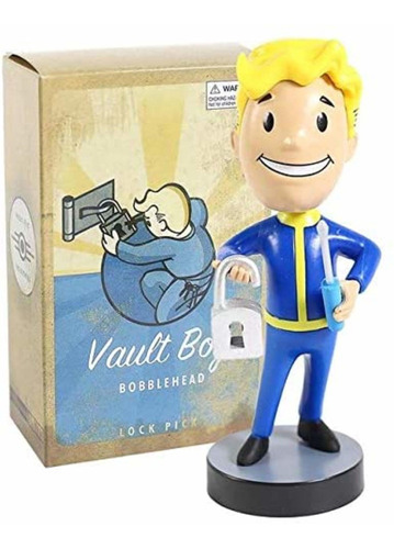 Cabezales De Juego Fallout 76 Bobbleheads Series 1 Lock Pick