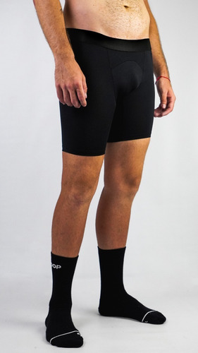 Calza Corta Hombre Deportiva Elastico Futbol Ciclista Loop