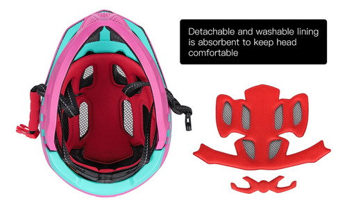 Tomshooh Casco Integral De Bicicleta Para Niños Casco De