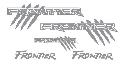 Sticker Compatible Con Frontier Garras Batea Tapa Puertas 5p