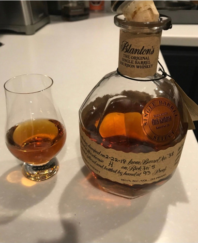 Whisky Blanton's The Original Single Barrel. Bourbon. 750 Ml