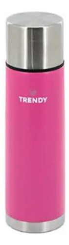 Termo Trendy Con Pico Vertedor Hermético Diseño Compacto Fucsia