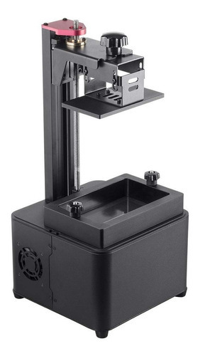 Mini impressora 3D de ultra alta definição+250 ml de resina vermelha cor preta