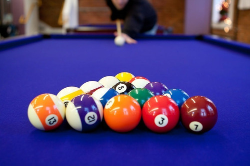 Bolas De Pool Caja Con 16 Bolas De Resina 5,7 Cm
