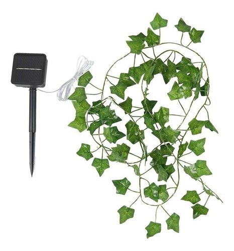 Guirnalda De Luces Led Solares De Arce 10 M Luces De Hoja