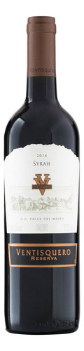 Vinho Chileno Tinto Seco Reserva Ventisquero Syrah Valle del Maipo Garrafa 750ml