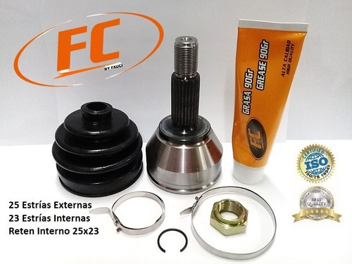 Puntas Tripoides Ford Ecosport 4x2 Focus 2.0 25x23 Estrias