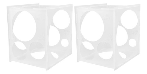 Práctica Caja Portátil Para Medir Globos En Forma De Cubo, 2