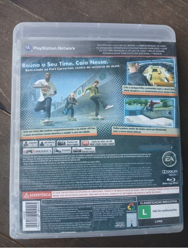 Jogo Ps3: Skate 3 (original)