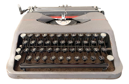 Máquina De Escrever Hermes Anos 1940 (Usado)