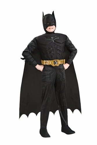 Disfraz De Batman Dark Knight Deluxe P/ Niño