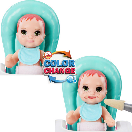 Muñeca Skipper Y Juego De Niñera Con Accesorios Coloridos