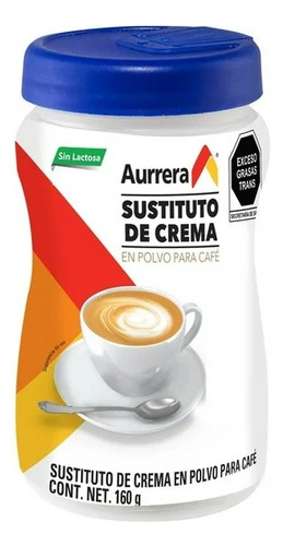 8 Pzas Sustituto De Crema Aurrera En Polvo Para Café 160 G