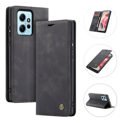 Funda Estuche Para Xiaomi Cuero Original Caseme