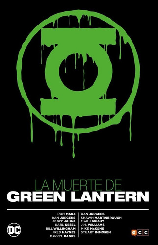 La Muerte De Green Lantern Ecc