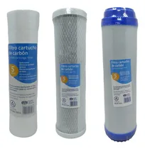 Comprar Kit Cartuchos Filtros Osmosis Inversa 3 Primeras Etapas 