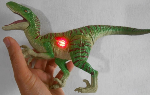 Dinosaurio Jurassic World Velociraptor Hybrid 2015 (Usado)