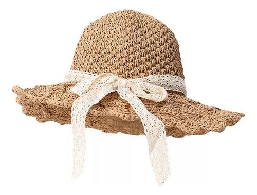Sombrero De Playa Plegable Con Protección Solar