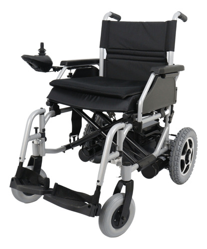 Cadeira De Rodas Motorizada Dobrável 120 Kg D900 Dellamed Cor Preto