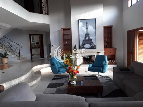 Imagem 1 de 30 de Magnífica Chácara De Alto Padrão Com Casa Em Estilo Fazenda No Residencial Vista Alegre Em Jundiaí - Sp - Ch00014 - 69783092