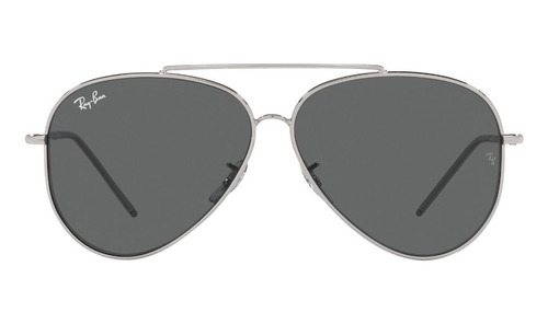 Lentes De Sol Aviator Reverse Silver L Ray-ban