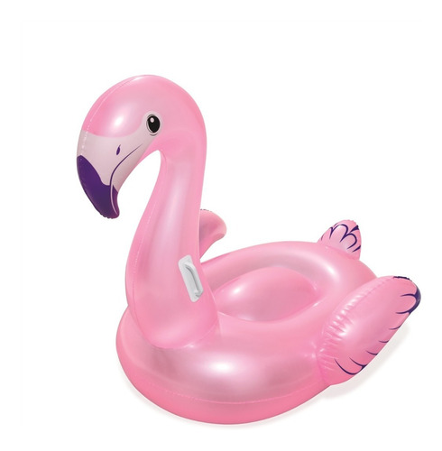 Montable Inflable Con Forma De Flamingo Bestway Modelo 41122