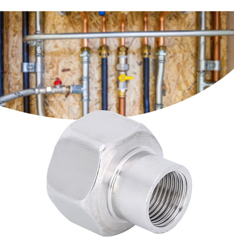 Conector Roscado De 1/2 Pulgada Npt Hembra A 1 Pulgada