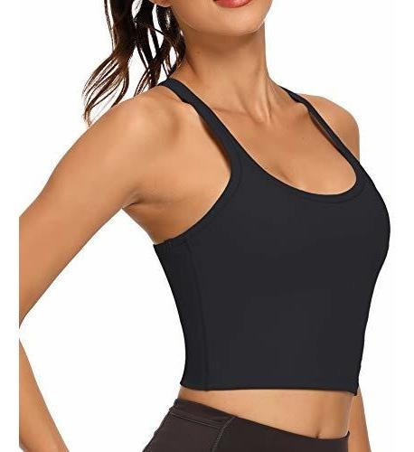 Rekita Workout Crop Tops Para Mujer Camisetas Sin Mangas Atl