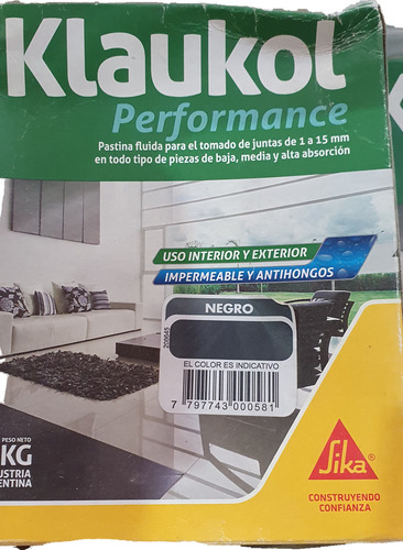 Pastina Klaukol Alta Performance Varios Colores
