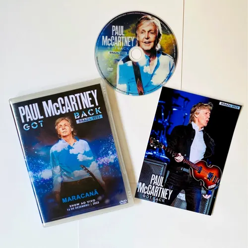 Dvd Paul Mccartney Live Got Back Tour Brazil 2023 Maracanã