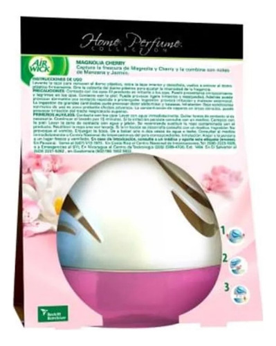Aromatizante Air Wick Home Perfume Magnolia Y Cherry 75 Ml