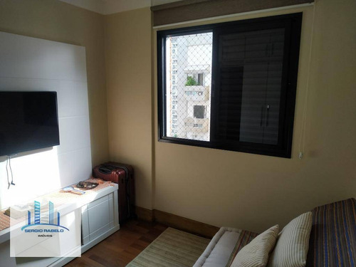 Imagem 17 de 30 de Apartamento Com 3 Dormitórios À Venda, 100 M² Por R$ 1.350.000,00 - Moema - São Paulo/sp - Ap3846