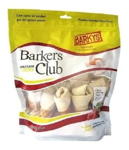 Carnaza Para Perros Res Pollo 20pzs Barkys Huesos De Carnaza